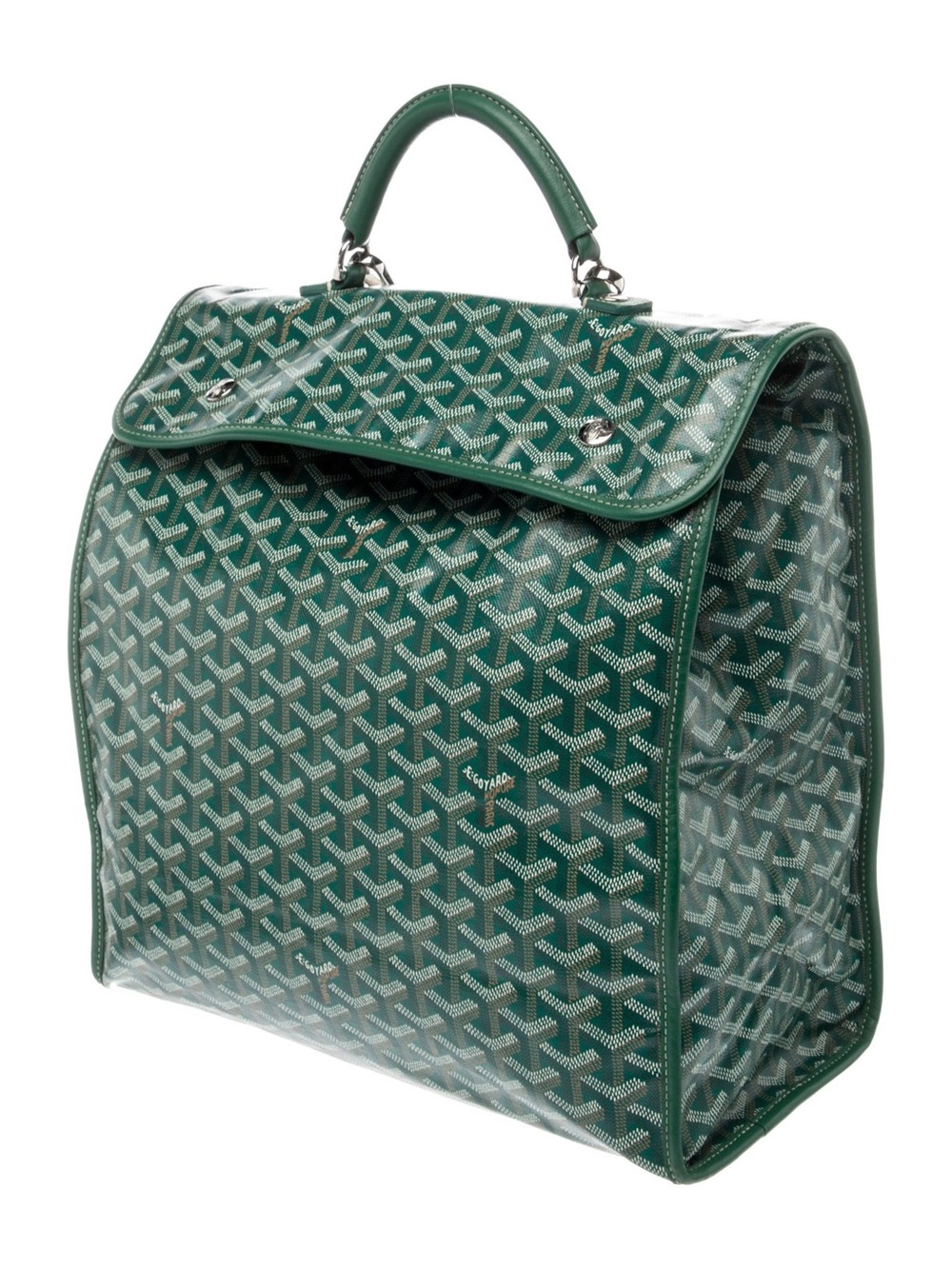 Goyard Saint Leger Green Backpack - Picture 3 of 6